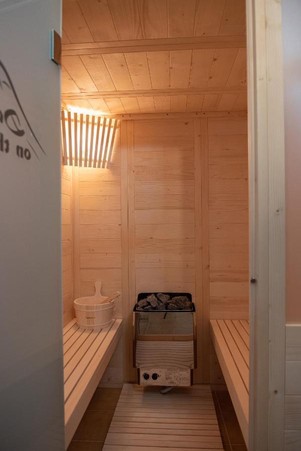 Dandy Villas Nymfaio - Snow Fairy - Sauna Exterior photo